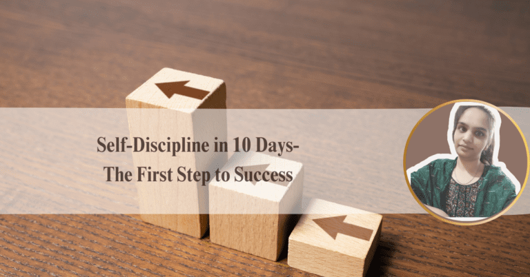 self-discipline in 10 days- first step to success