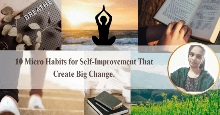 Micro-habits for self-improvement